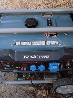 Bormann PRO 9500W Gasoline Generator like new
