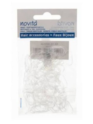 Hair Elastics colorless with perfect elasticity