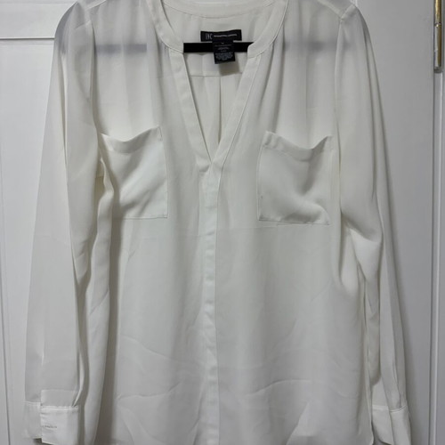 Inc white shirt XL