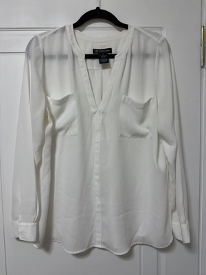 Inc white shirt XL