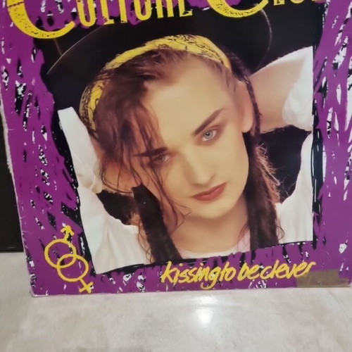 Culture Club Kissing to Be Clever vinyl used