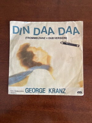 Din Daa Daa 45 rpm βινύλιο μεταχειρισμένο, ροκ από George Kranz