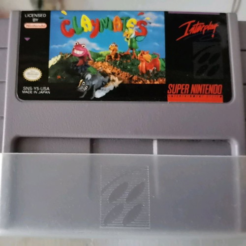 SNES Super Nintendo Claymates used (NTSC) in good condition