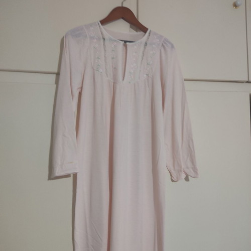 Cotton nightgown used, pink, size L