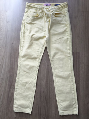 BSB women's yellow slim fit high waist jeans small like new