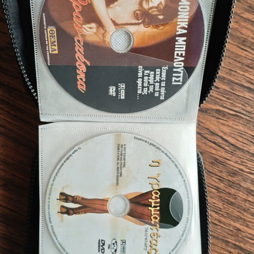 Loose DVD collection of 20 American and Greek films like new with subtitles