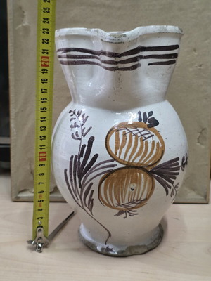 Ceramic vase used, vintage