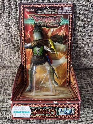 Warriors of the World Cavaliere Fantasy knight with war hammer like new, sealed