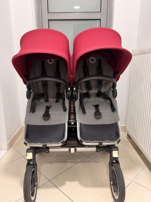 Bugaboo Donkey Twin stroller like new with accessories