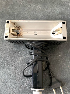 Lighting fixture for filming used, old