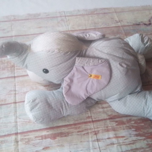 Steiff plush hug elephant used, 70 cm long