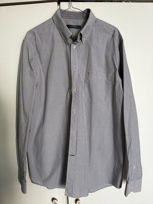 Ανδρικό πουκάμισο The Bostonians γκρι μέγεθος 44 (XL) σαν καινούριο