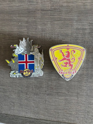 Συλλεκτικά pins Hard Rock Cafe σαν καινούργια
