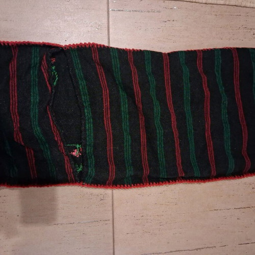 Handmade loom pillowcase used, set of 2, size 40×100