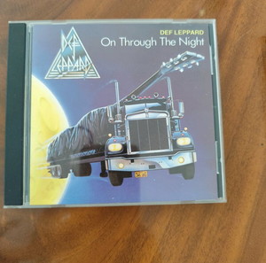 CD Def Leppard On through the night