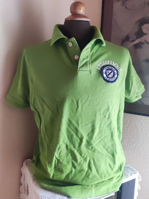 Abercrombie & Fitch green men's polo shirt XL used