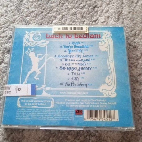 James Blunt Back To Bedlam CD used, pop