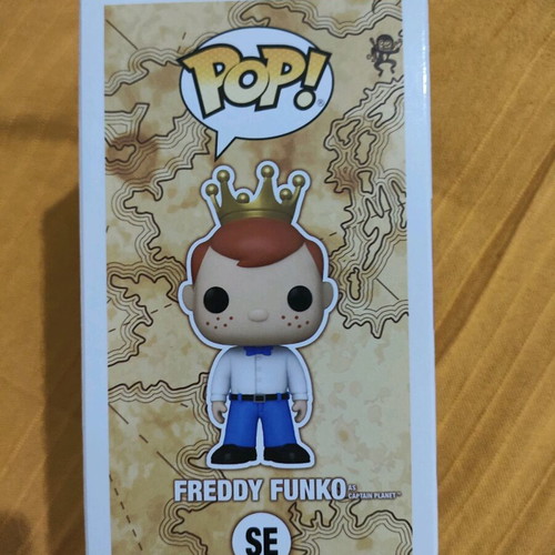 Funko Pop Freddy as Captain Planet like new with gift protector