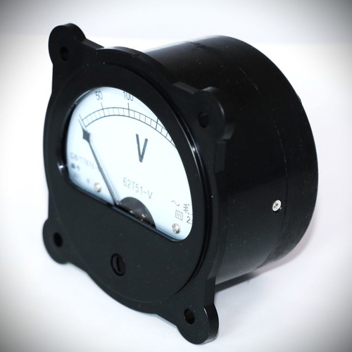 AC current meter analog voltmeter 0-250V new large dial