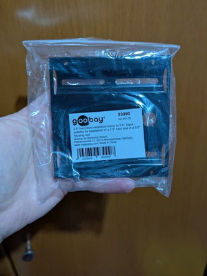 Адаптер за монтиране на диск 2.5" в кутия 3.5" Bay