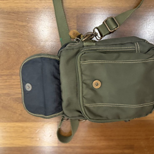 Camel Active shoulder bag, dark green