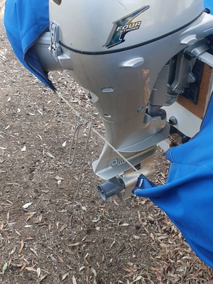 Εξωλέμβιος κινητήρας Honda 10hp μεταχειρισμένος, τετράχρονος BF8 2008