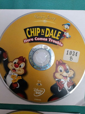 Chip n Dale Here Comes Trouble DVD like new, animated