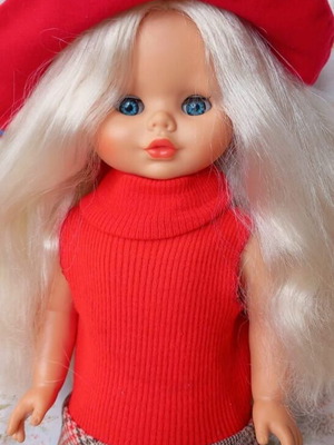 El Greco vintage doll 45cm used, clean and charming