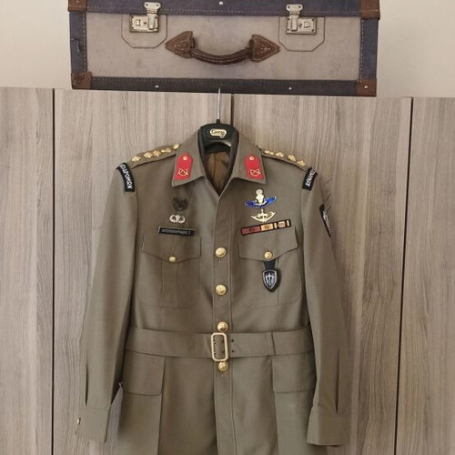 Summer Service Tunic 8G Africana Colonel Greek Army Special Forces like new