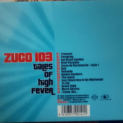 Zuco 103 Tales of High Fever CD new, Latin