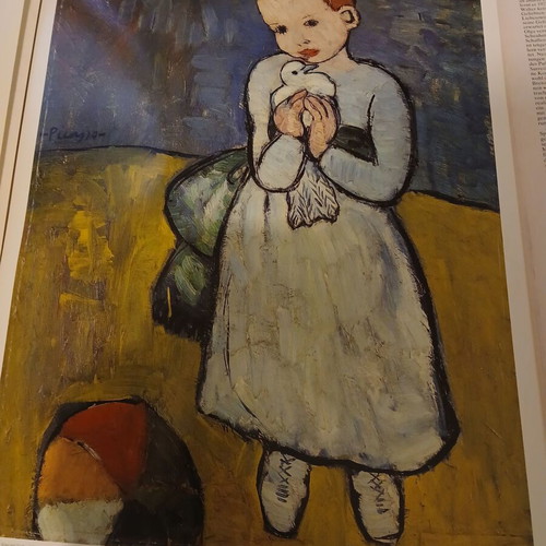 Pablo Picasso Posterbook with 6 used posters