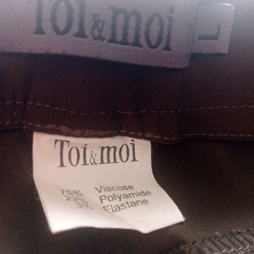 Toi & Moi women's pants used, olive color