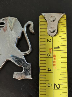 Peugeot vintage badge used