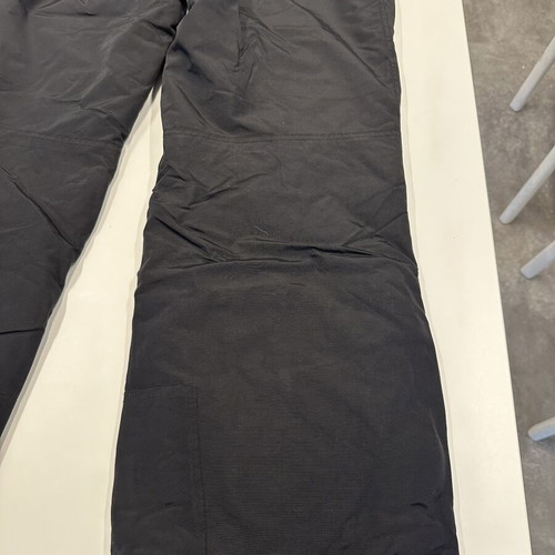 Etirel unisex ski pants, black, size Large, zipper pocket