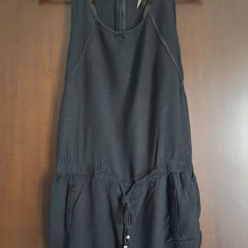 Pink Woman romper used, size S, black