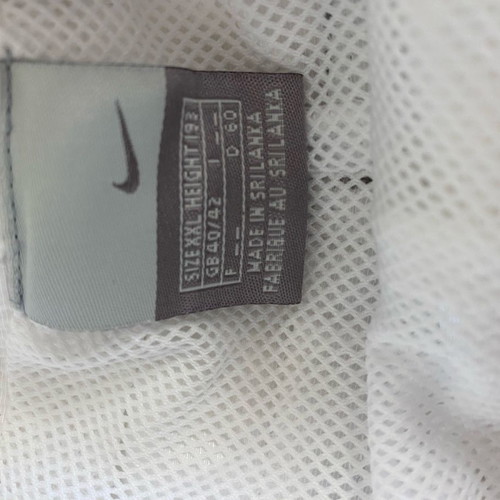 Nike pants worn once, white, size XXL