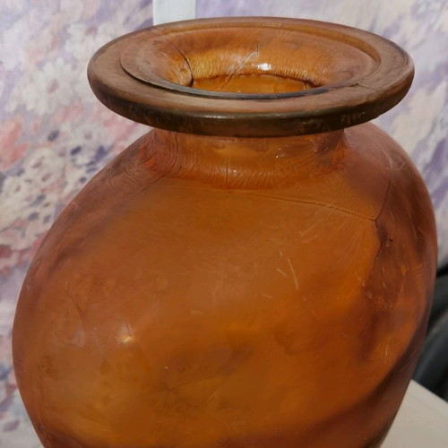 Glass vase used