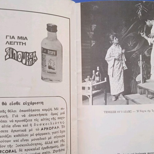 Theatrical program used, very good condition