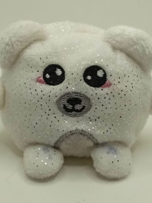 Λούτρινο παιχνίδι Keel Toys Bobballs Polar Bear μεταχειρισμένο, 6 εκ.