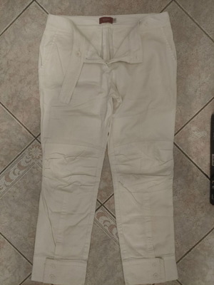 Guess white pants used, sizes S and M