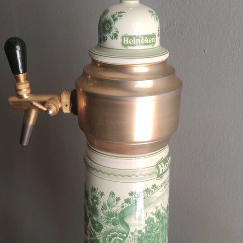 Heineken Beer Tap Porcelain Vintage like new