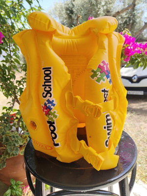 Intex Swim School Kids Life Jacket Like New for Ages 3-6