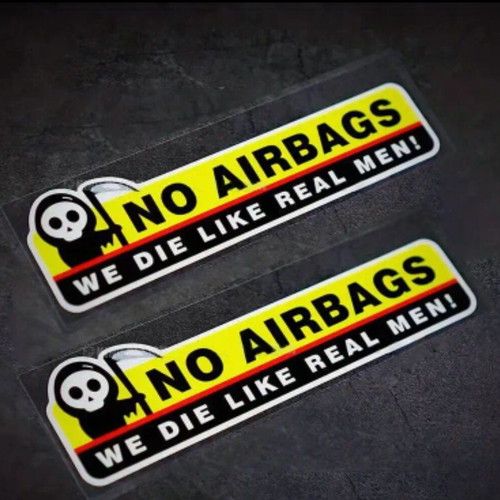 Car stickers new, set of 2 pieces