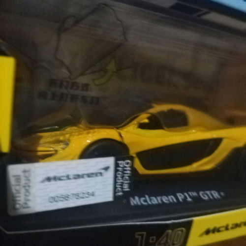 Mclaren P1 GTR new, pack of 2 models