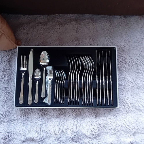 Cutlery set 30 pieces new stainless steel
