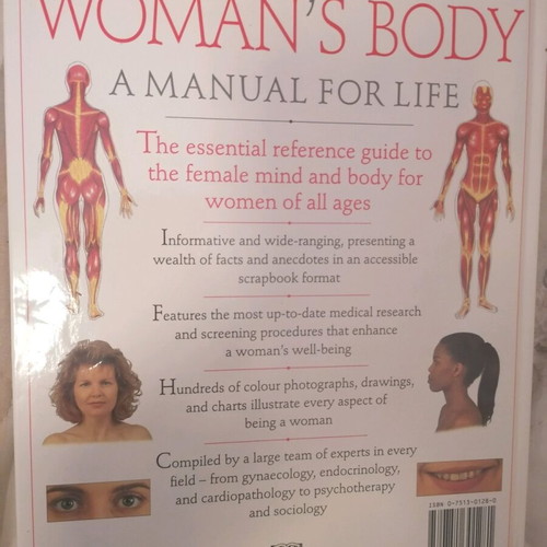 Woman's Body book in English like new