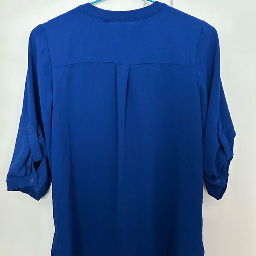Blue shirt used, size S