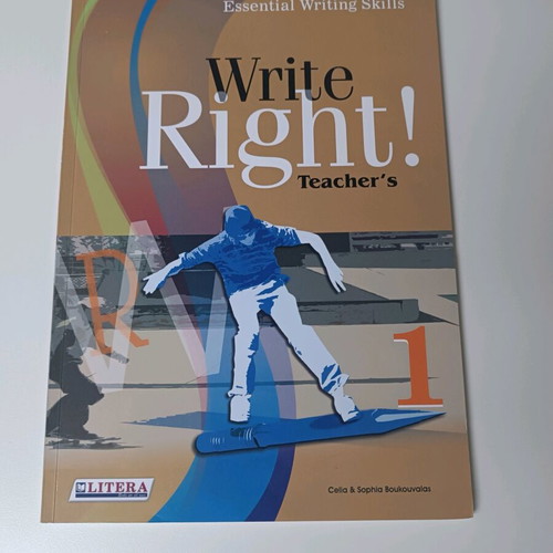 Write Right! Teacher’s 1 English book like new