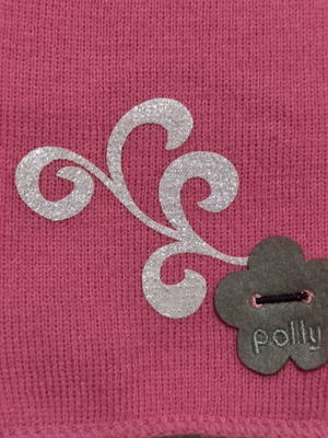 Polly scarf for girls 5-10 years new pink