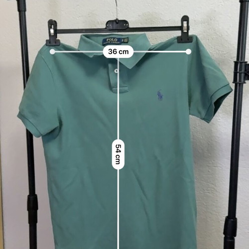 Polo Ralph Lauren green polo shirt XS
